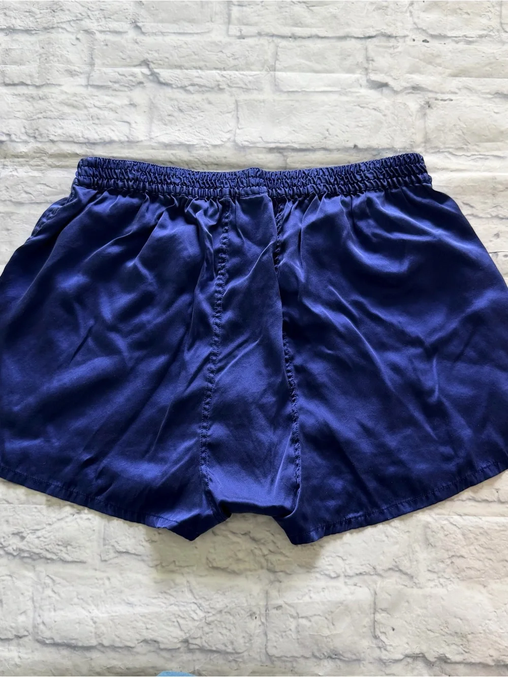 LILYSILK Mulberry Silk Boxer Shorts L | Cobalt Blue